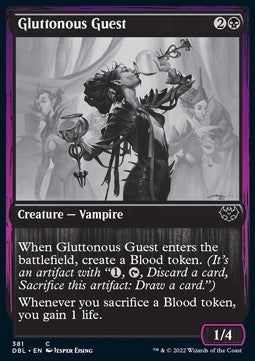 Gluttonous Guest⁣ - Innistrad: Double Feature⁣ (Common)⁣ [381]