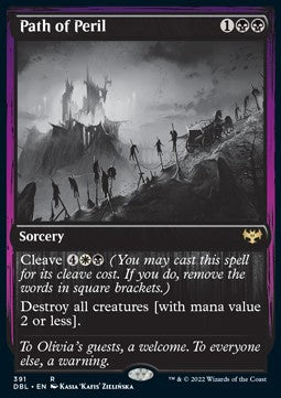 Path of Peril - Innistrad: Double Feature (Rare) [DBL-391]