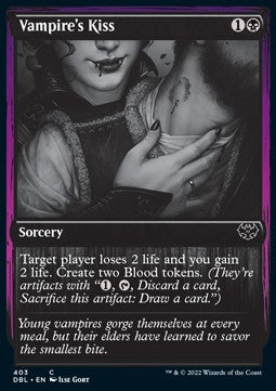 Vampire's Kiss⁣ - Innistrad: Double Feature⁣ (Common)⁣ [403]