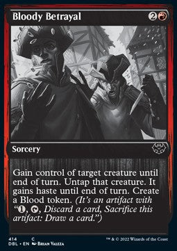 Bloody Betrayal⁣ - Innistrad: Double Feature⁣ (Common)⁣ [414]