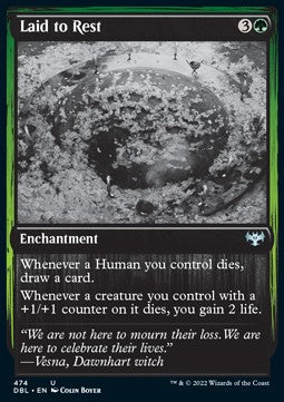Laid to Rest - Innistrad: Double Feature (Uncommon) [DBL-474]