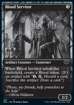 Blood Servitor⁣ - Innistrad: Double Feature⁣ (Common)⁣ [519]