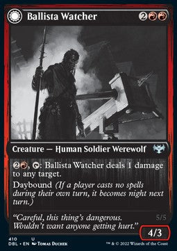 Ballista Watcher // Ballista Wielder⁣ - Innistrad: Double Feature⁣ (Uncommon)⁣ [410]