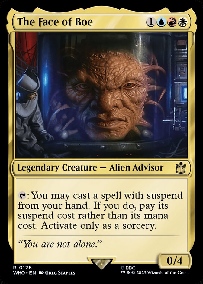 Front face