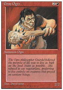 Gray Ogre⁣ - Fourth Edition⁣ (Common)