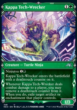 Kappa Tech-Wrecker⁣ - Kamigawa: Neon Dynasty: Extras⁣ (Uncommon)⁣ [348]