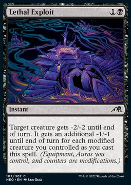 Lethal Exploit⁣ - Kamigawa: Neon Dynasty⁣ (Common)⁣ [107]