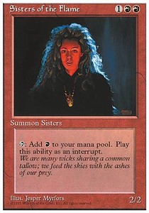 Sisters of the Flame⁣ - Fourth Edition⁣ (Common)