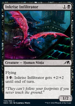 Inkrise Infiltrator⁣ - Kamigawa: Neon Dynasty⁣ (Common)⁣ [100]