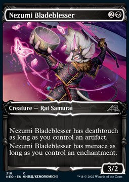 Nezumi Bladeblesser⁣ - Kamigawa: Neon Dynasty: Extras⁣ (Common)⁣ [318]