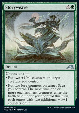 Storyweave⁣ - Kamigawa: Neon Dynasty⁣ (Uncommon)⁣ [209]
