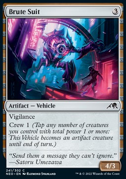 Brute Suit⁣ - Kamigawa: Neon Dynasty⁣ (Common)⁣ [241]