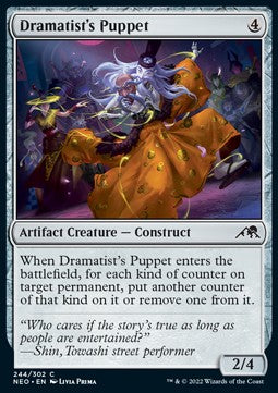 Dramatist's Puppet⁣ - Kamigawa: Neon Dynasty⁣ (Common)⁣ [244]