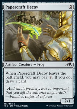 Papercraft Decoy⁣ - Kamigawa: Neon Dynasty⁣ (Common)⁣ [253]