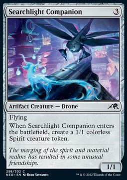 Searchlight Companion⁣ - Kamigawa: Neon Dynasty⁣ (Common)⁣ [258]