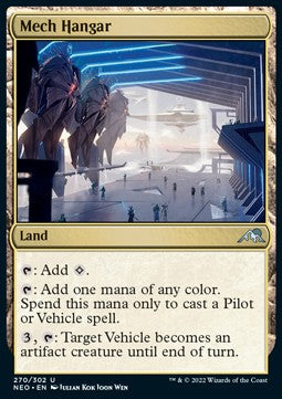 Mech Hangar⁣ - Kamigawa: Neon Dynasty⁣ (Uncommon)⁣ [270]