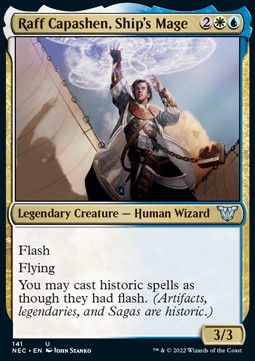 Raff Capashen, Ship's Mage⁣ - Commander: Kamigawa: Neon Dynasty⁣ (Uncommon)⁣ [141]