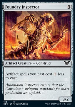 Foundry Inspector⁣ - Commander: Kamigawa: Neon Dynasty⁣ (Common)⁣ [152]