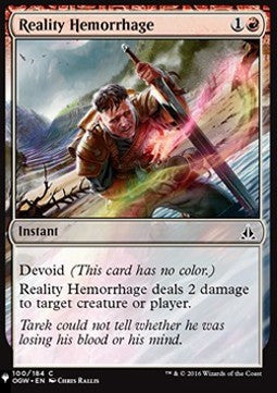 Reality Hemorrhage⁣ - The List⁣ (Common)⁣ [100]