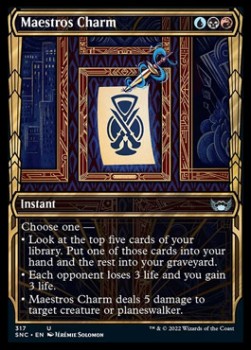 Maestros Charm (V.1)⁣ - Streets of New Capenna: Extras⁣ (Uncommon)⁣ [317]