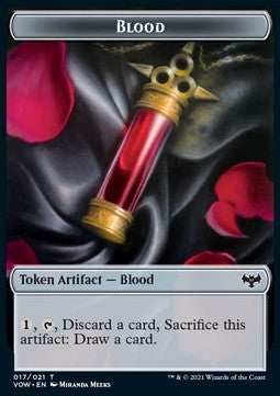 Blood Token // Blood Token - Magic the Gathering Products (Token) [MTGP-T 17/17]