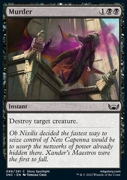 Murder⁣ - Streets of New Capenna⁣ (Common)⁣ [88]