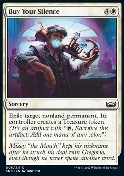 Buy Your Silence⁣ - Streets of New Capenna⁣ (Common)⁣ [6]