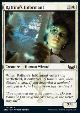 Raffine's Informant⁣ - Streets of New Capenna⁣ (Common)⁣ [26]