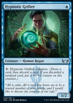 Hypnotic Grifter⁣ - Streets of New Capenna⁣ (Uncommon)⁣ [45]