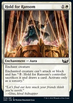 Hold for Ransom⁣ - Streets of New Capenna⁣ (Common)⁣ [16]