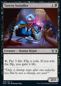 Tavern Swindler⁣ - Streets of New Capenna⁣ (Uncommon)⁣ [96]