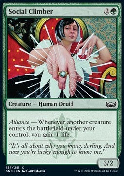 Social Climber⁣ - Streets of New Capenna⁣ (Common)⁣ [157]