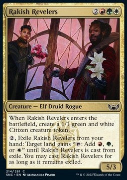 Rakish Revelers⁣ - Streets of New Capenna⁣ (Common)⁣ [214]