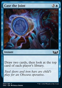 Case the Joint⁣ - Streets of New Capenna⁣ (Common)⁣ [37]