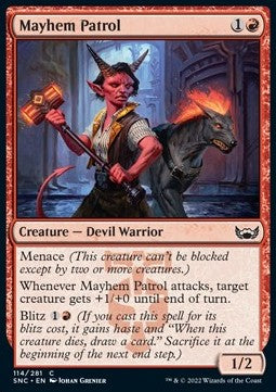 Mayhem Patrol⁣ - Streets of New Capenna⁣ (Common)⁣ [114]