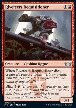 Riveteers Requisitioner⁣ - Streets of New Capenna⁣ (Uncommon)⁣ [121]