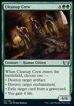 Cleanup Crew⁣ - Streets of New Capenna⁣ (Uncommon)⁣ [141]