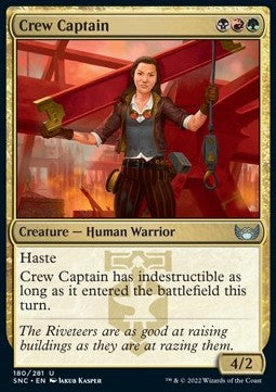 Crew Captain⁣ - Streets of New Capenna⁣ (Uncommon)⁣ [180]