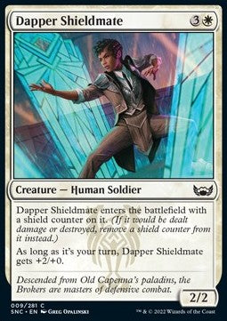 Dapper Shieldmate⁣ - Streets of New Capenna⁣ (Common)⁣ [9]