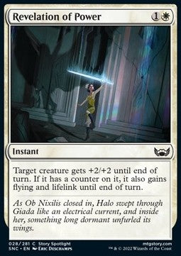 Revelation of Power⁣ - Streets of New Capenna⁣ (Common)⁣ [28]