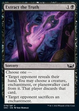 Extract the Truth⁣ - Streets of New Capenna⁣ (Common)⁣ [78]