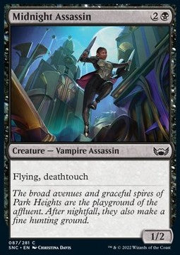 Midnight Assassin⁣ - Streets of New Capenna⁣ (Common)⁣ [87]