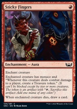 Sticky Fingers⁣ - Streets of New Capenna⁣ (Common)⁣ [124]