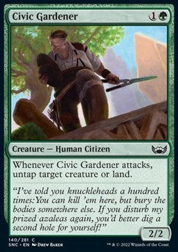 Civic Gardener⁣ - Streets of New Capenna⁣ (Common)⁣ [140]