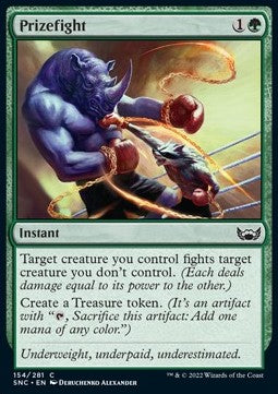 Prizefight⁣ - Streets of New Capenna⁣ (Common)⁣ [154]