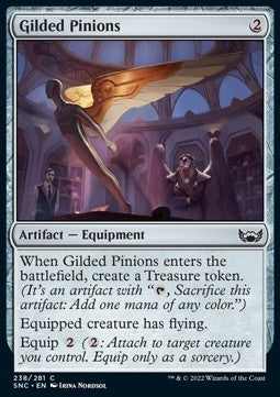 Gilded Pinions⁣ - Streets of New Capenna⁣ (Common)⁣ [238]