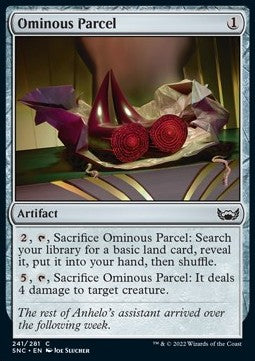 Ominous Parcel⁣ - Streets of New Capenna⁣ (Common)⁣ [241]