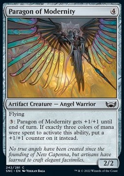 Paragon of Modernity⁣ - Streets of New Capenna⁣ (Common)⁣ [242]