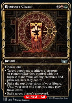 Riveteers Charm (V.2)⁣ - Streets of New Capenna: Extras⁣ (Uncommon)⁣ [396]