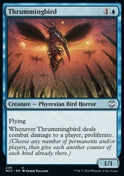 Thrummingbird⁣ - Commander: Streets of New Capenna⁣ (Uncommon)⁣ [236]